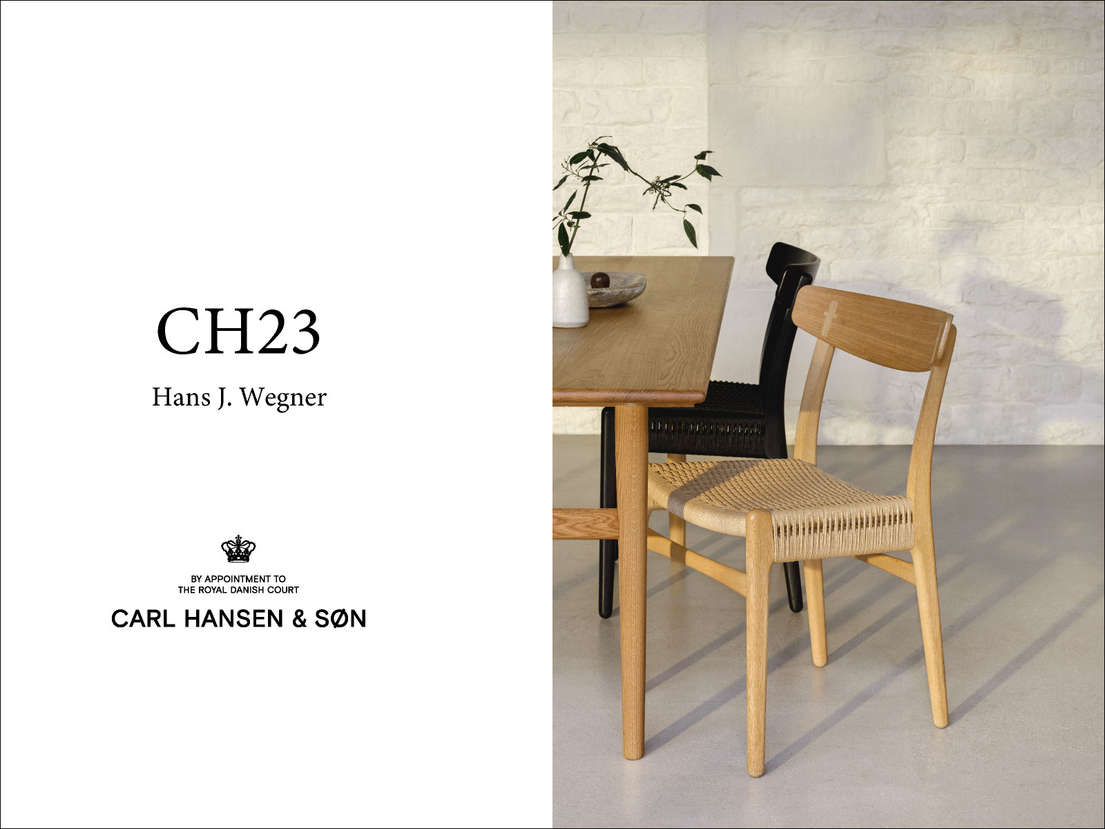 CH23 オーク オイルフィニッシュ CARL HANSEN & SON（カール・ハンセン