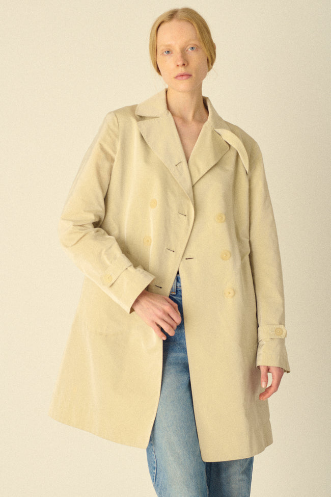Jil Sander Ivory Trench - Desert Vintage
