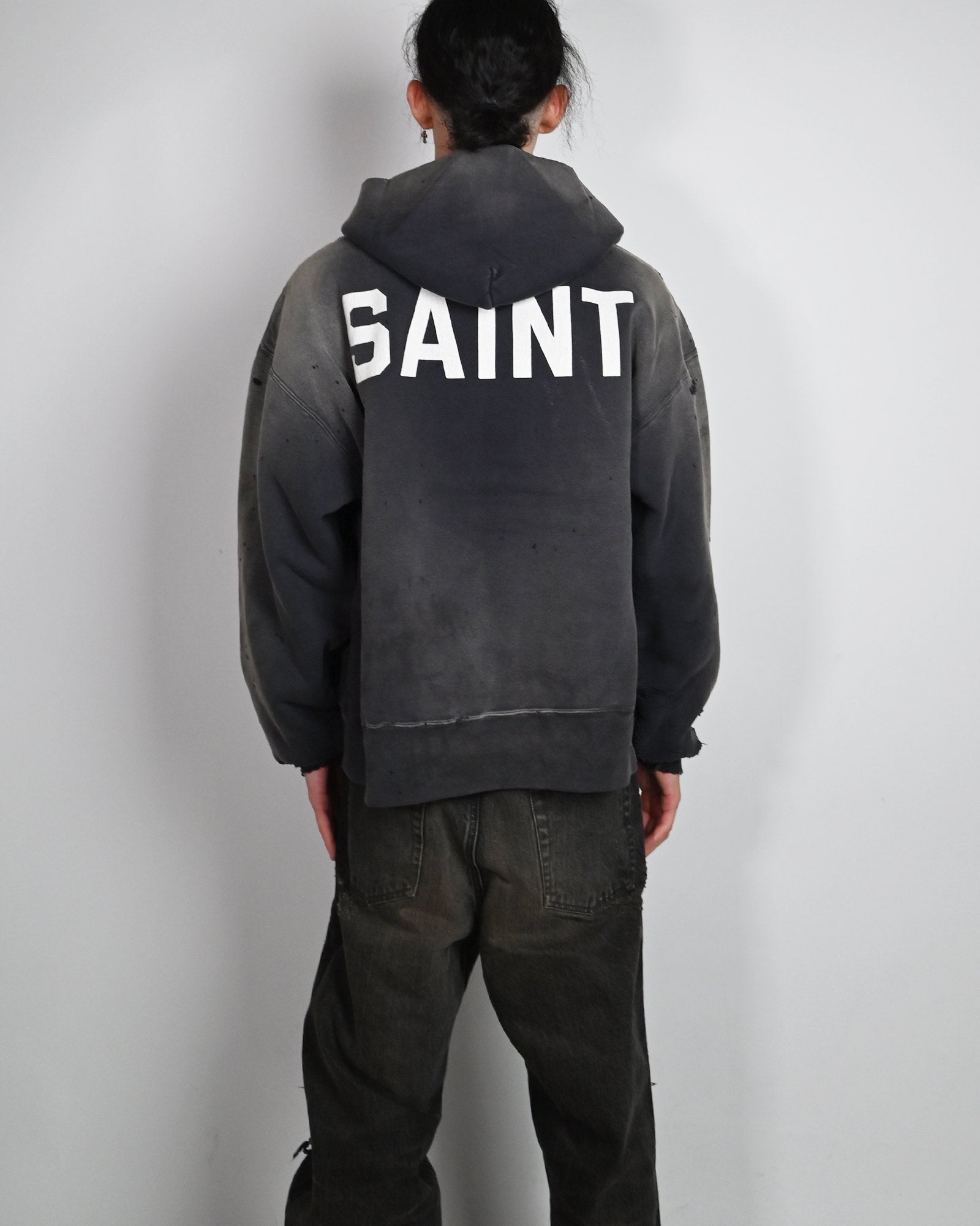 SAINT M×××××× (セントマイケル) AW25 BB_DBL FACE HOODIE/SAINT