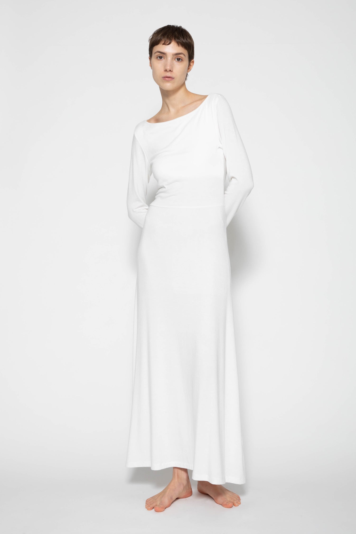 Collagen Open Back Dress – determ;