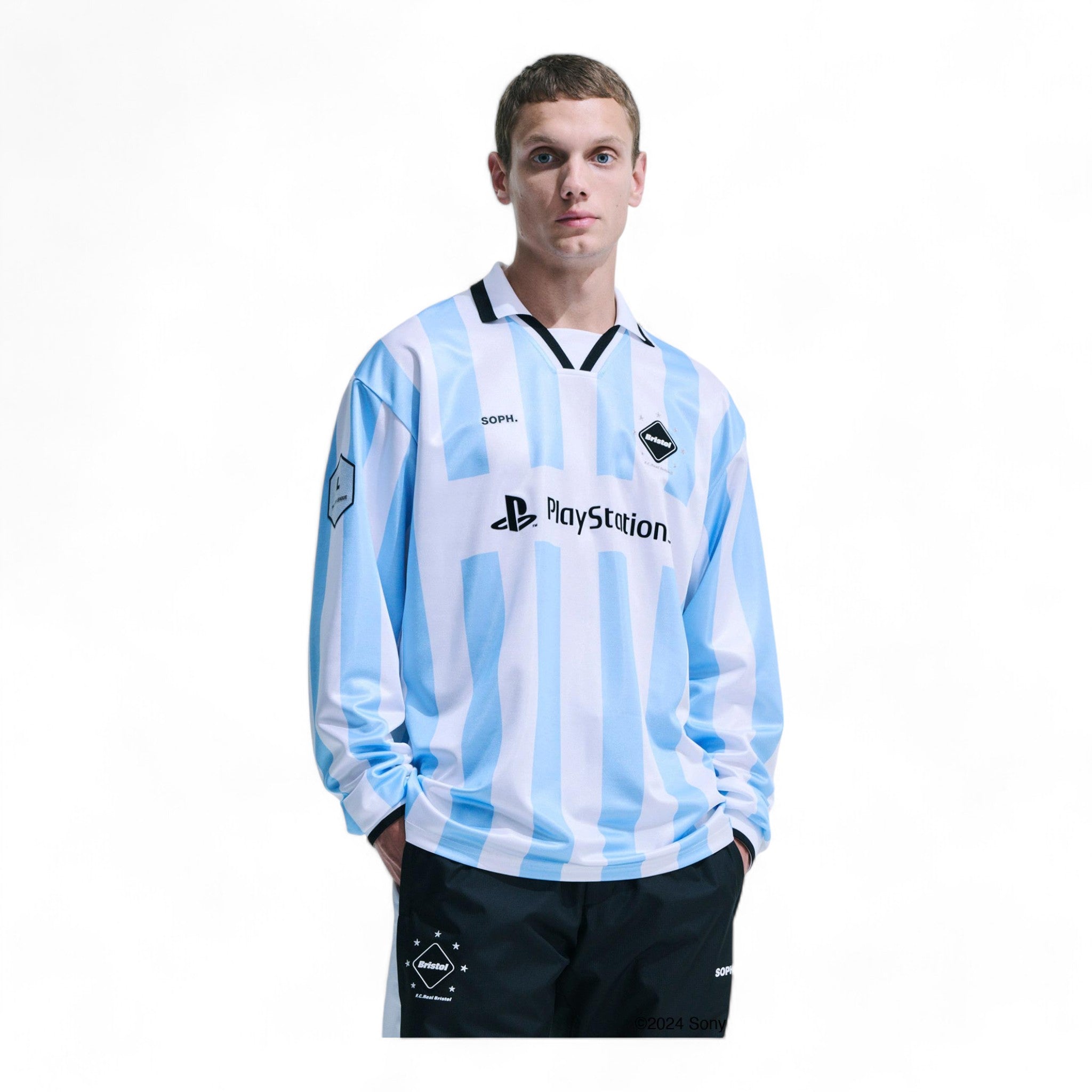 F.C REAL BRISTOL x PLAYSTATION. L/S OVERSIZED GAME SHIRT – deviceone