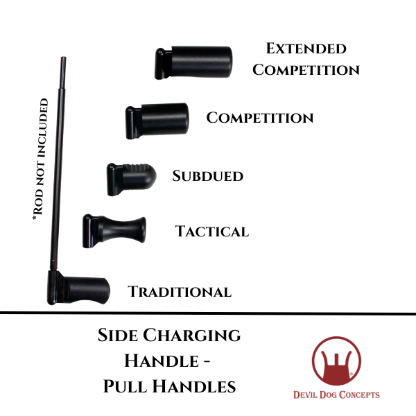 Hard Charger Solid Pull Handles | Devil Dog Concepts