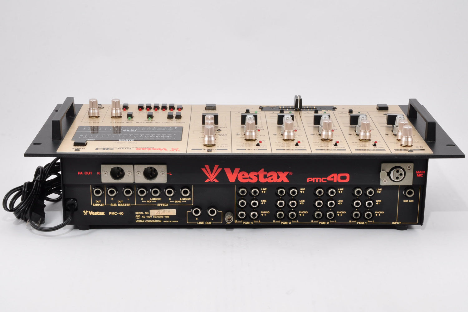 Vestax PMC-40 Professional Mixing Controller DJ Made In Japan