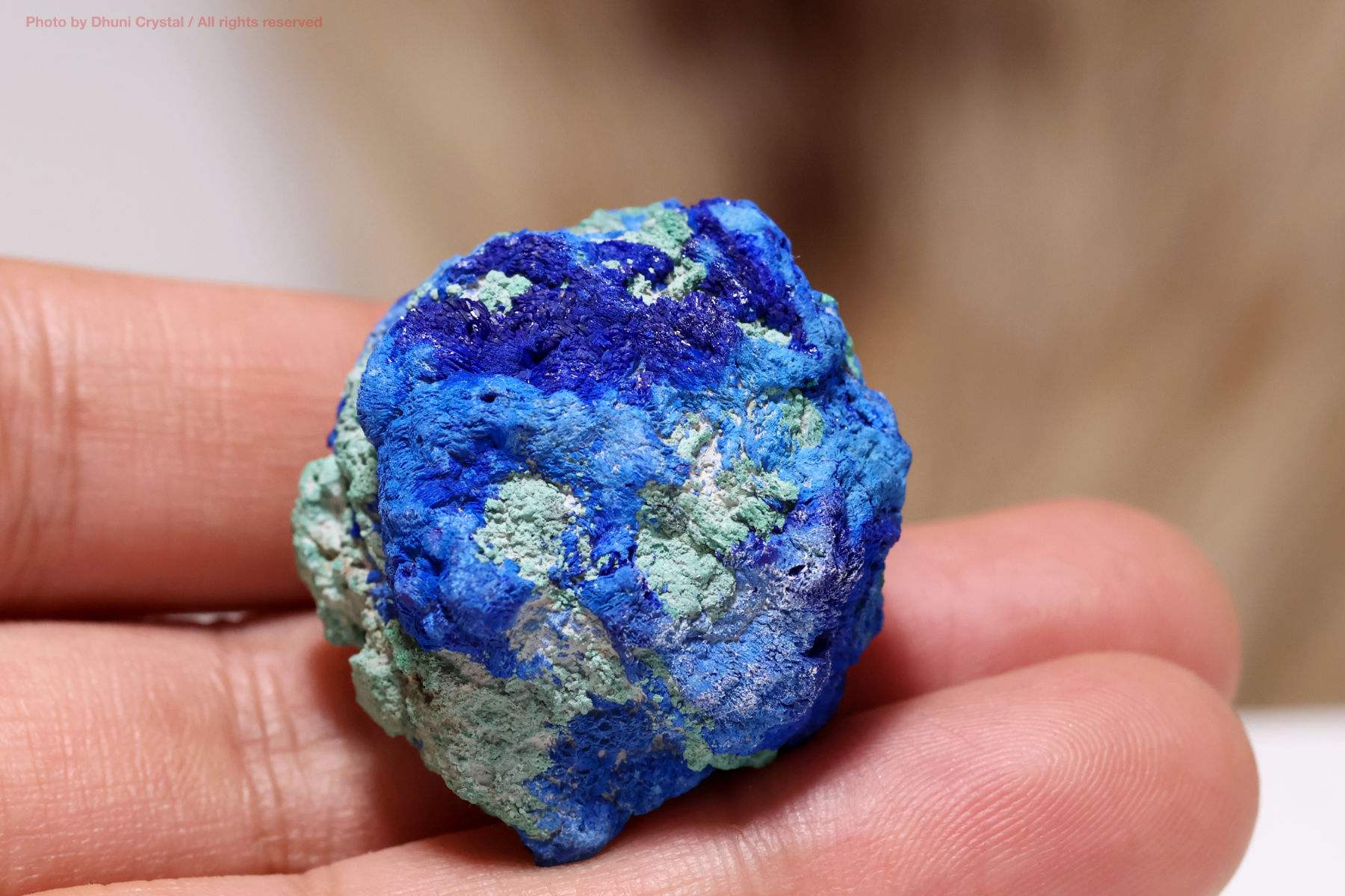 アズライト 原石 深い群青の天然石 銅鉱物標本