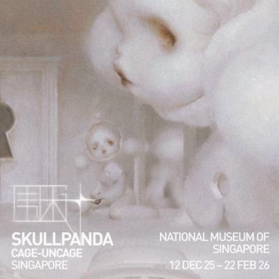 POP MART】SKULLPANDA CAGE-UNCAGE シンガポール 12/12～2/22 開催