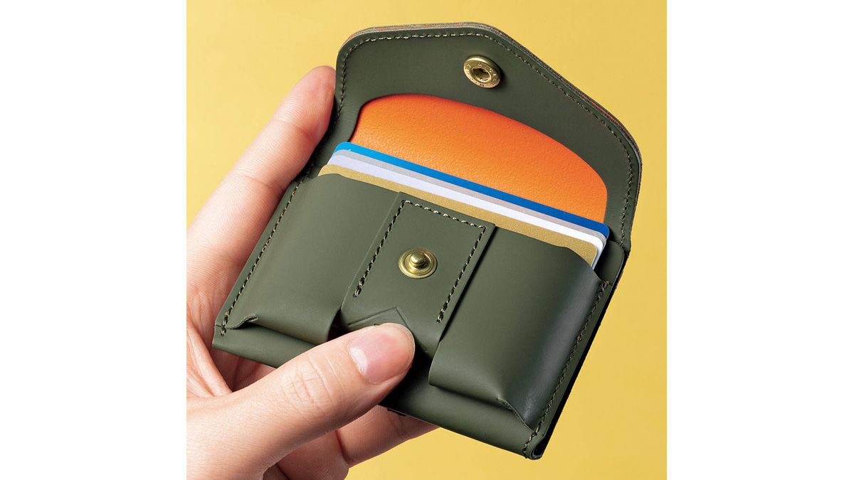 有能すぎるミニ財布！紙幣、硬貨、カード一式が手のひらサイズに収まる