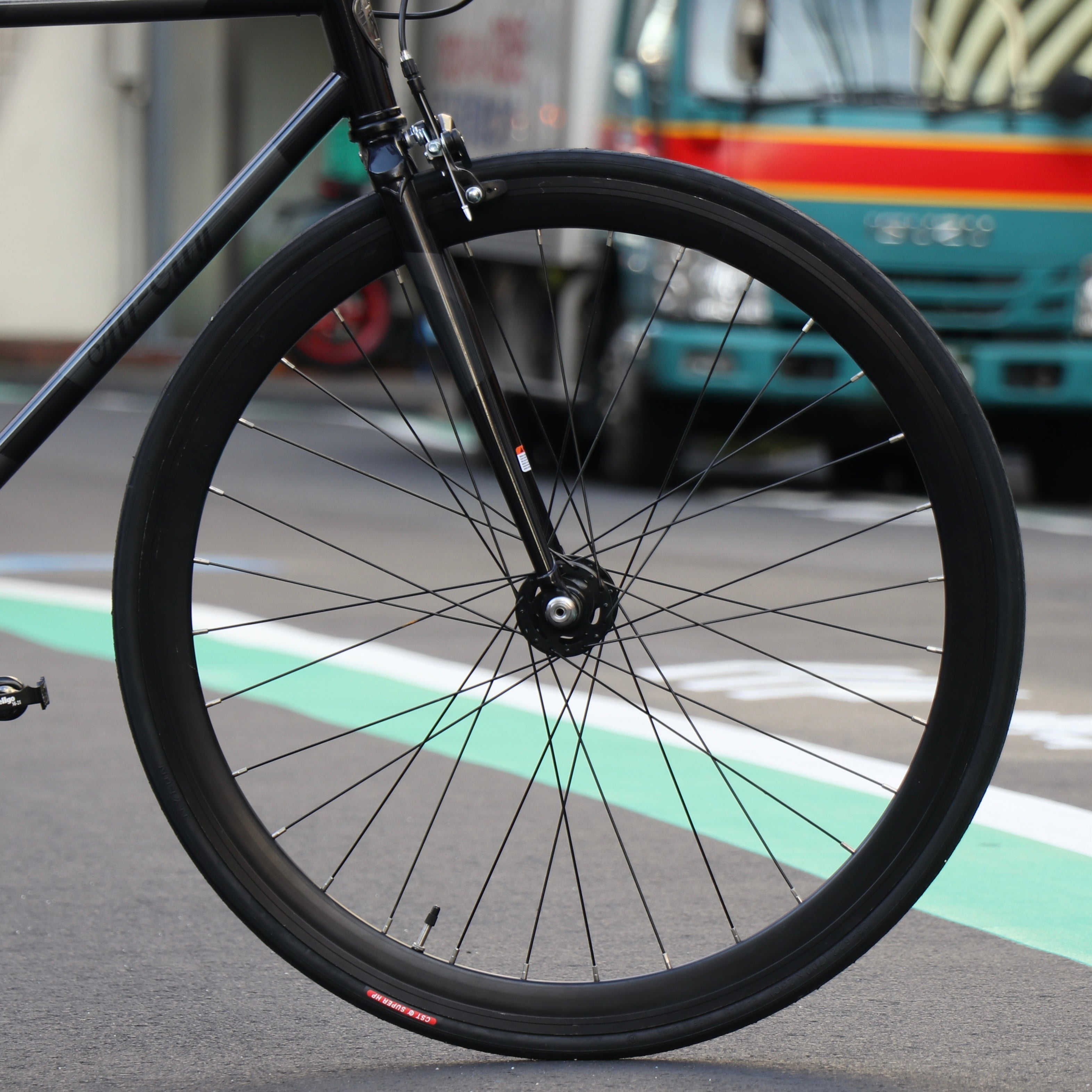 harumi0305】DINER ピストバイク 3スポークカーボン 商品