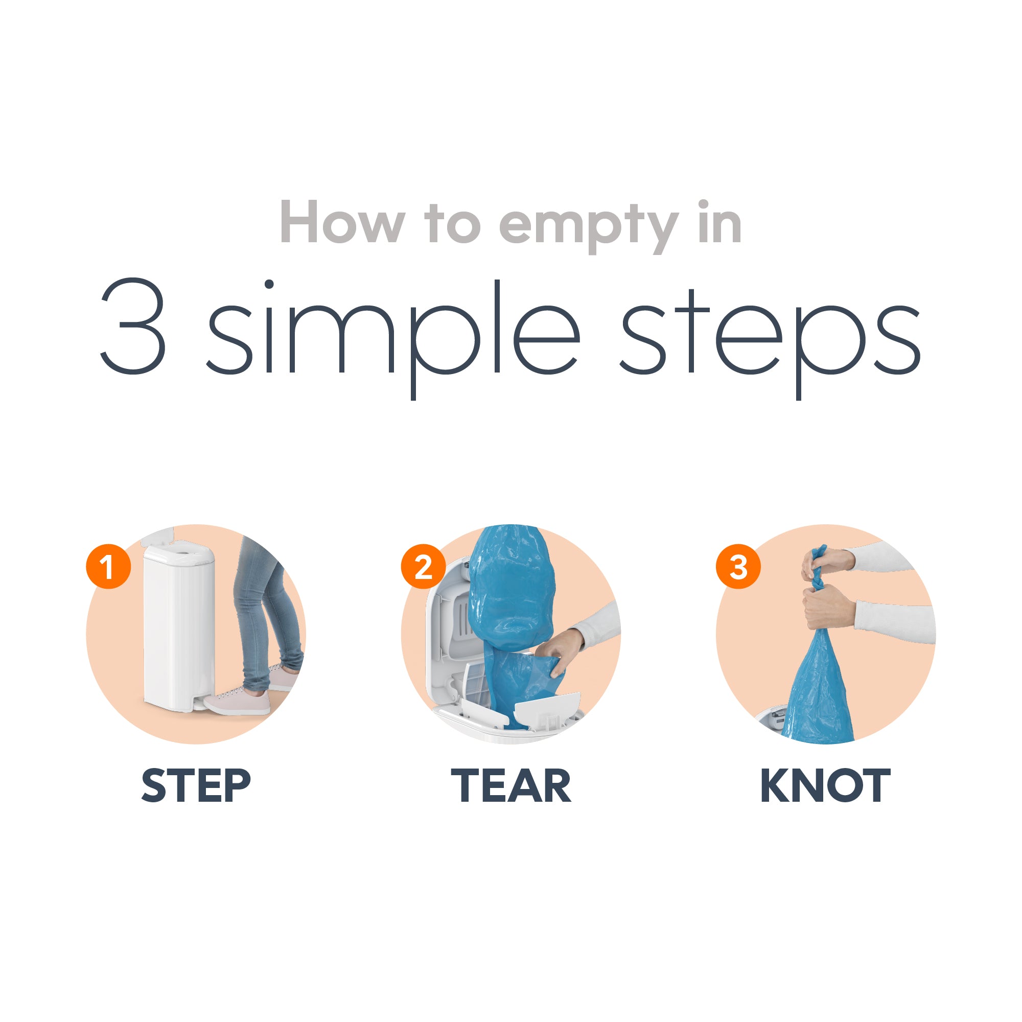 Platinum Diaper Pail: Odorless Disposal - Diaper Genie – diapergenie