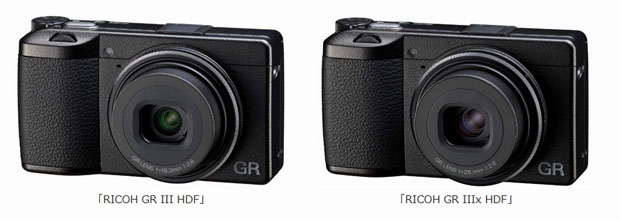 リコーが「RICOH GR III HDF」「RICOH GR IIIx HDF」を正式発表