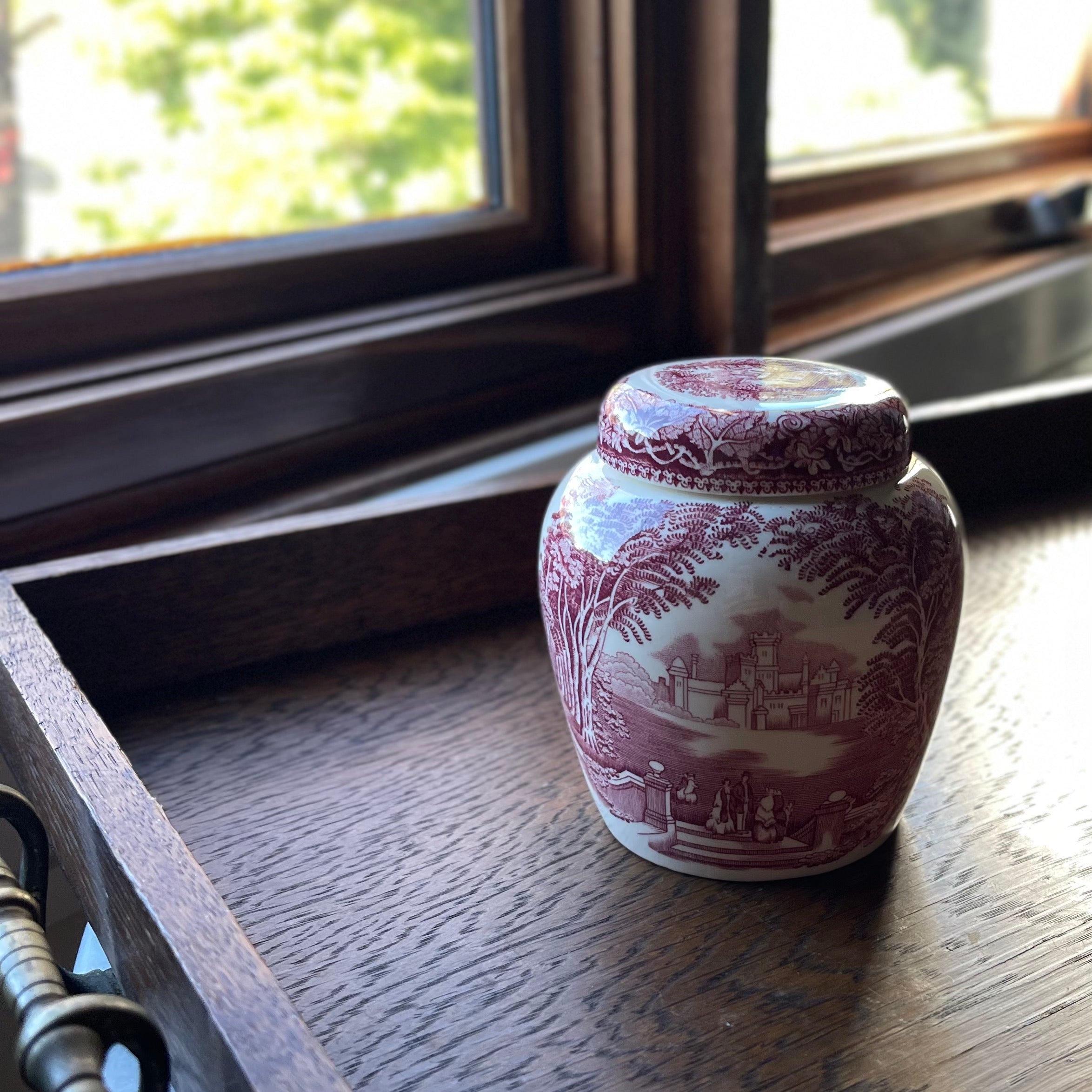 🏴󠁧󠁢󠁥󠁮󠁧󠁿メイソンズ Vista ピンク ティーキャディー – Dilly