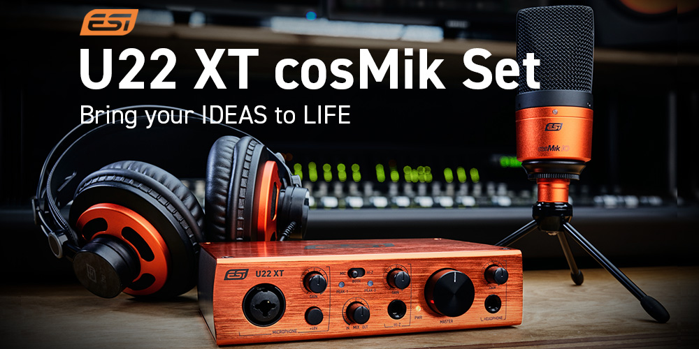新製品】ESI「U22 XT cosMik Set」発売のご案内 - Dirigent | ディリゲント