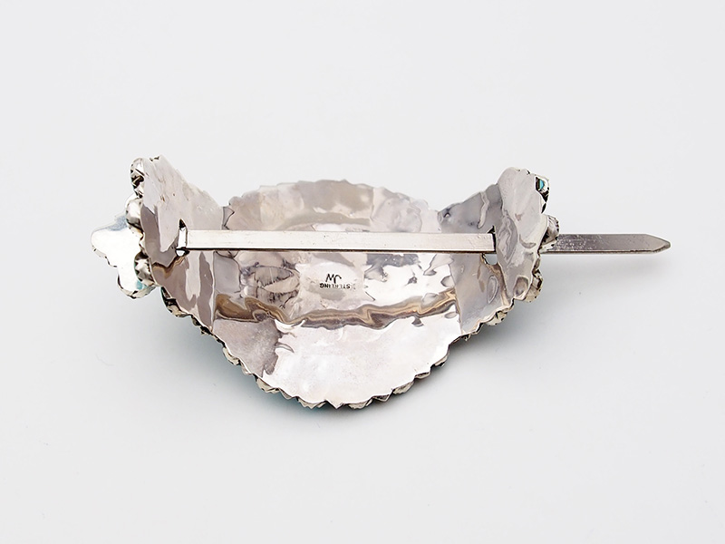 ヘアアクセサリーのJuliana Williams ターコイズ クラスター ヘアー