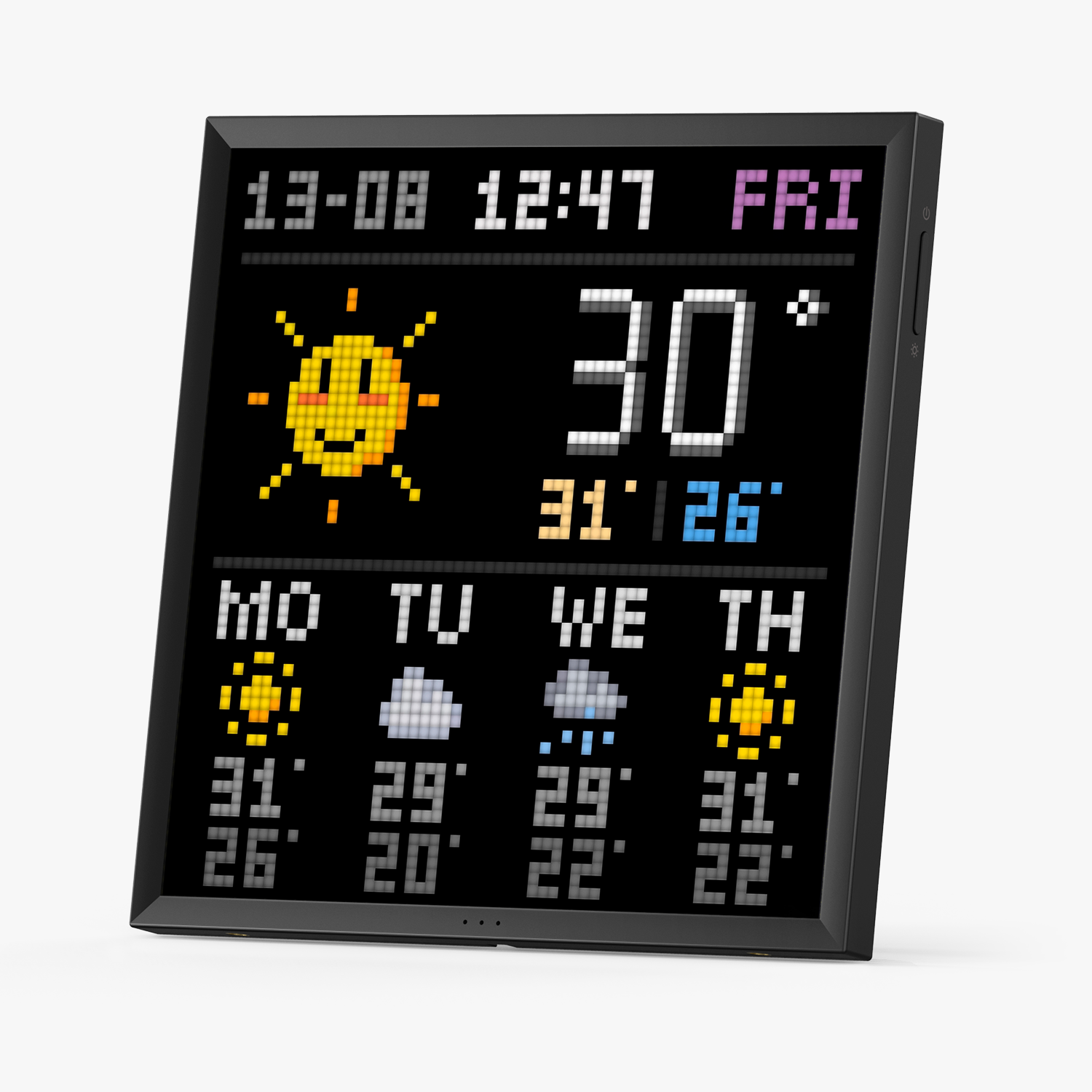 Divoom Pixoo-64 | WiFi Pixel Cloud Digital Frame | 64 X 64 LED