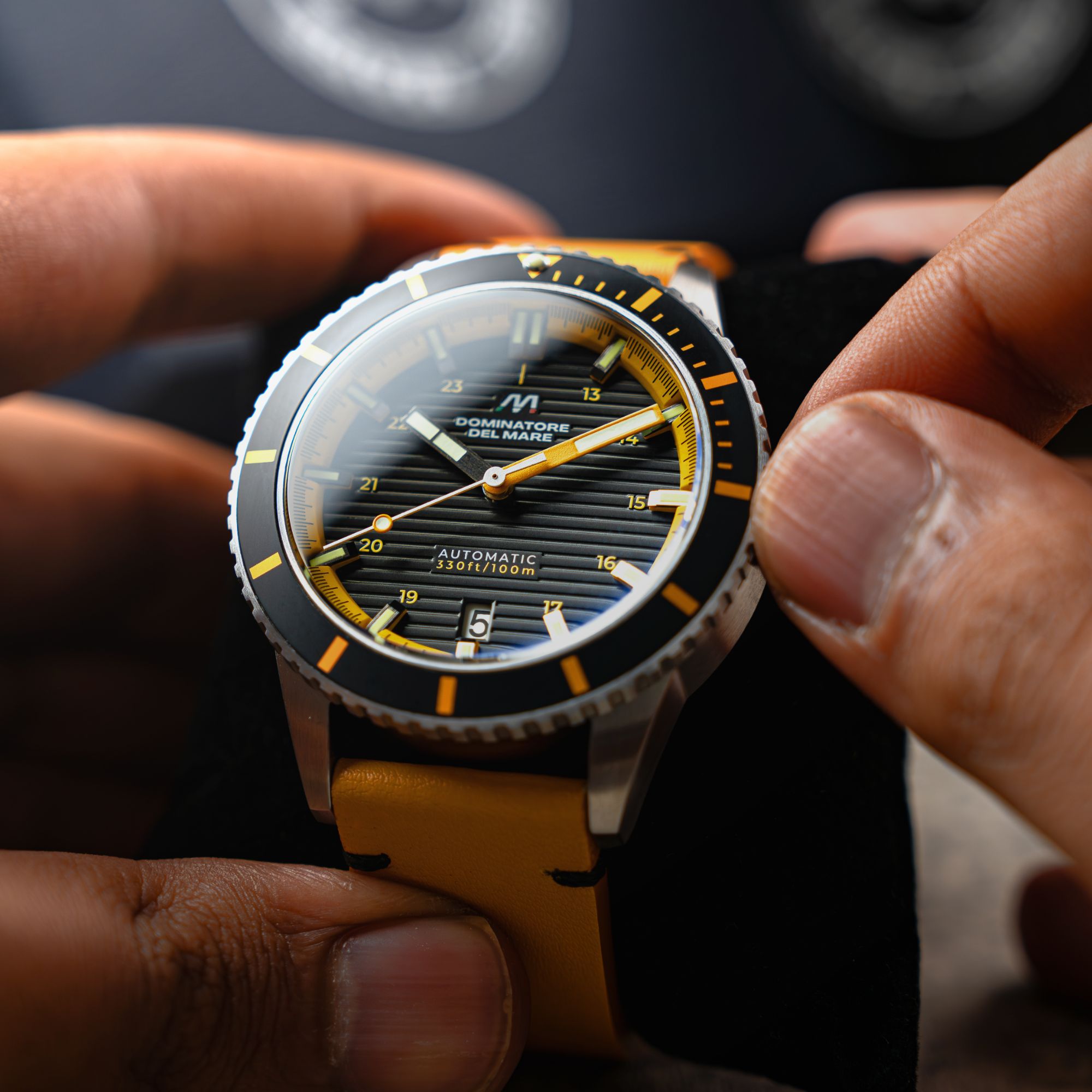 Mustard Yellow | Scilla Automatic — Dominatore Del Mare
