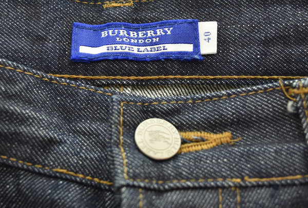 バーバリーブルーレーベル BURBERRY BLUE LABEL ロールアップ チェック