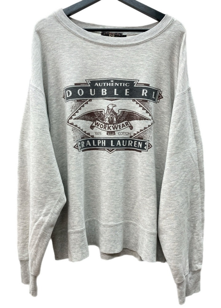 ダブルアールエル RRL 90s 90年代 三ツ星タグ トレーナー EAGLE