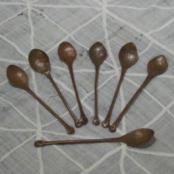 商品詳細 銅製スプーン | 李朝古民具・和食器販売 土木土木