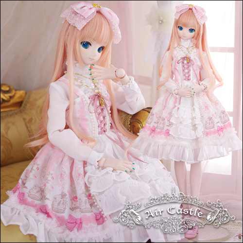 ピンクロリィタドレス -DD(SS|S|M|L|DY)（DD・DDDY）｜DOLK（ドルク）