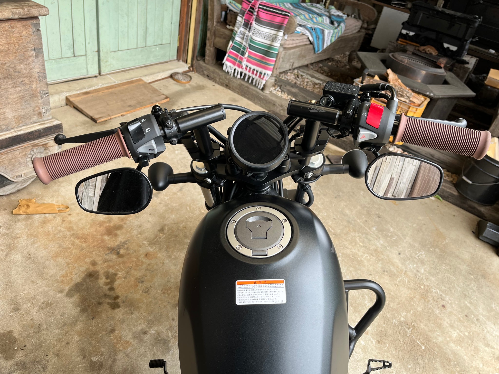 DOPE-RBD105 ロングロボットハンドル for Rebel 250~500 Year2025~