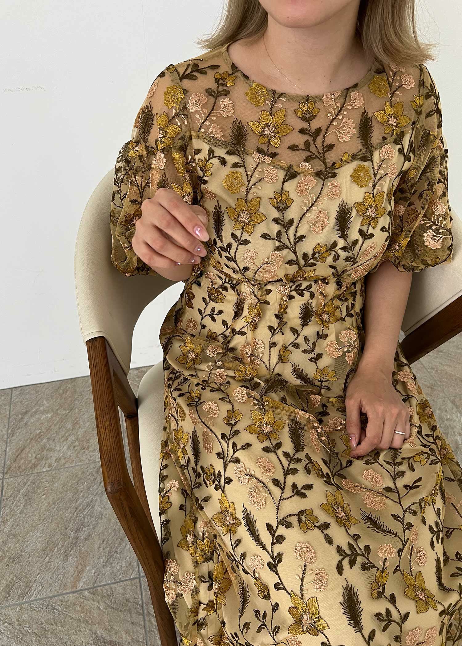 ブルーミーフラワードレス｜DorryDoll