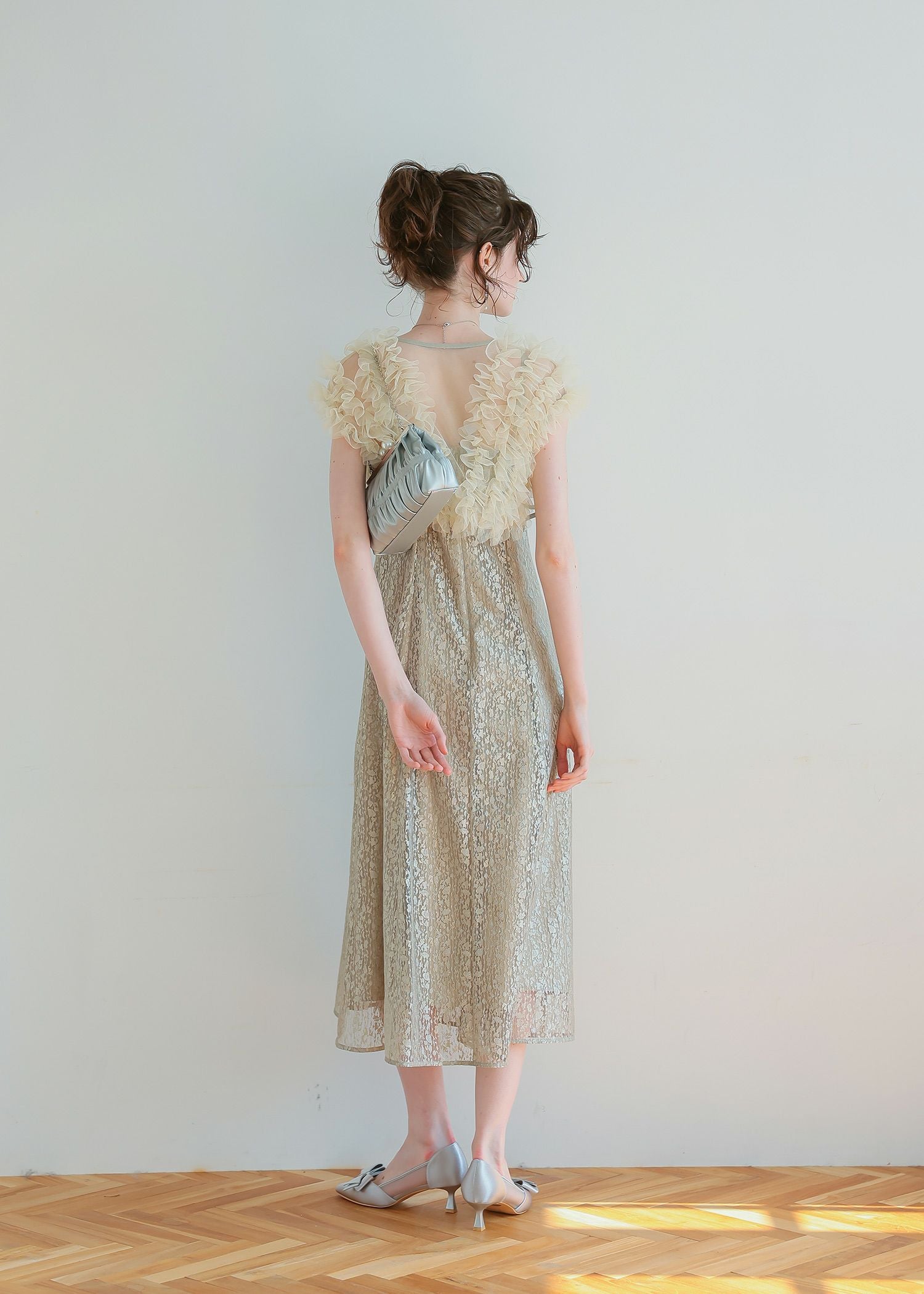 フリルボレロセットレースドレス|DorryDoll