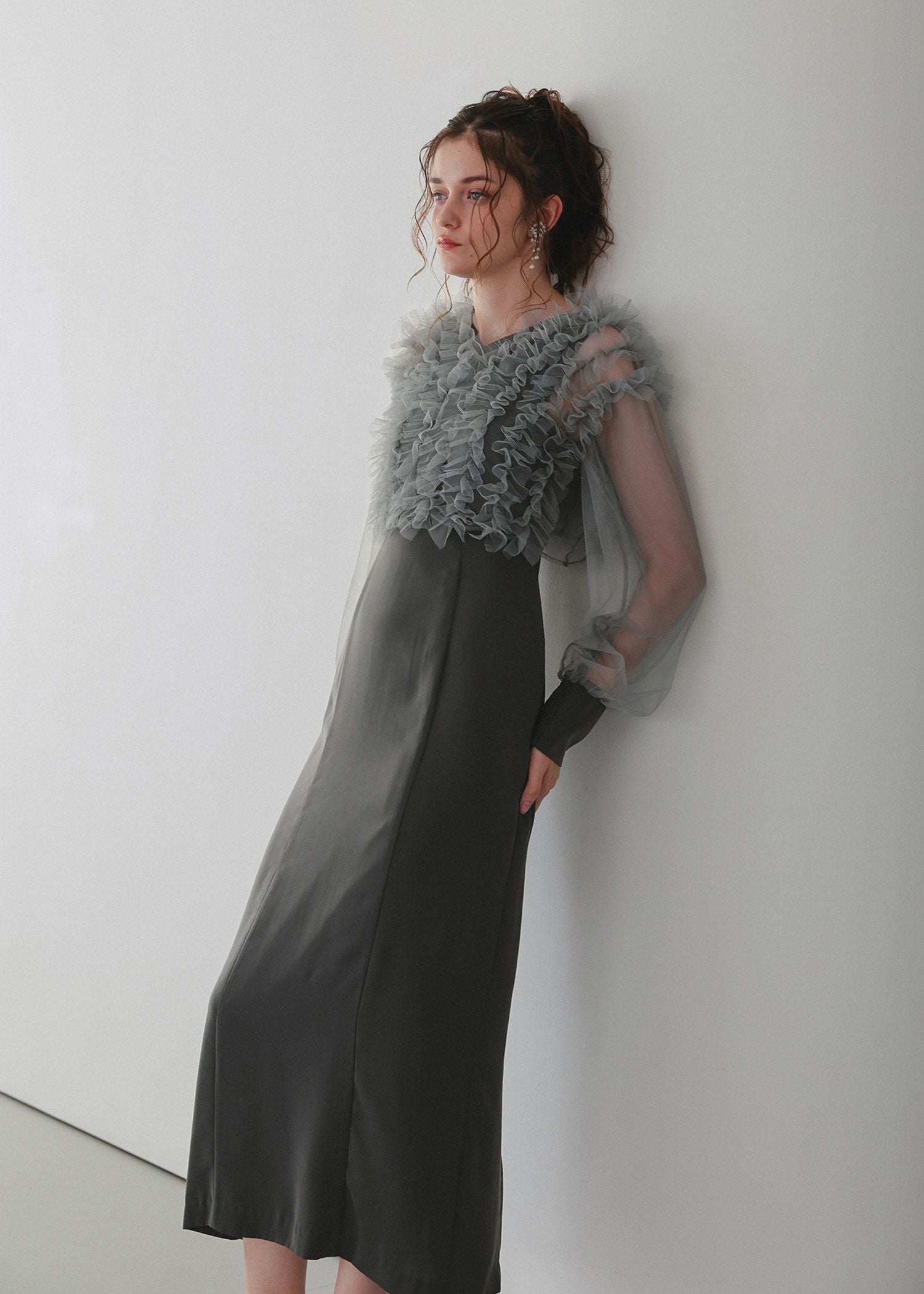 フリルブラウスセットドレス｜DorryDoll