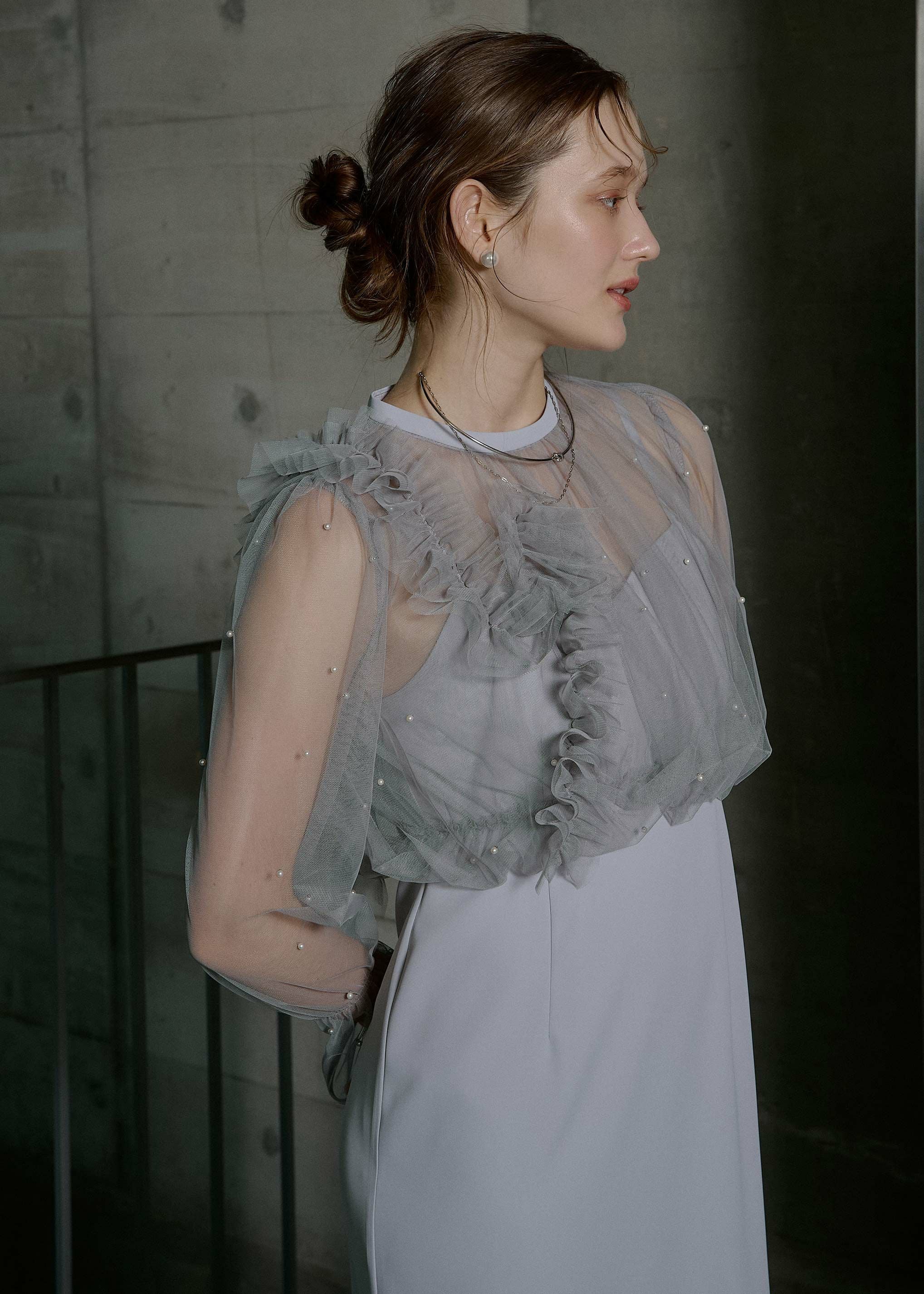 Pearl blouse set dress のドレス|Dorry Doll / LE'RURE