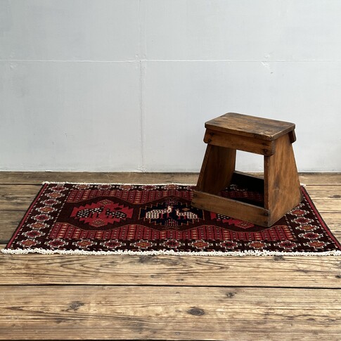 踏み台/古道具 日々+TRIBAL RUG - 道具屋日誌 / 雑貨と家具の道具屋