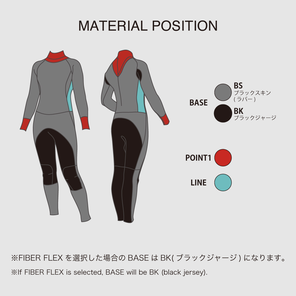 レギュラー・バックジップ・セミドライ | 国産高級ウェットスーツのDOVE