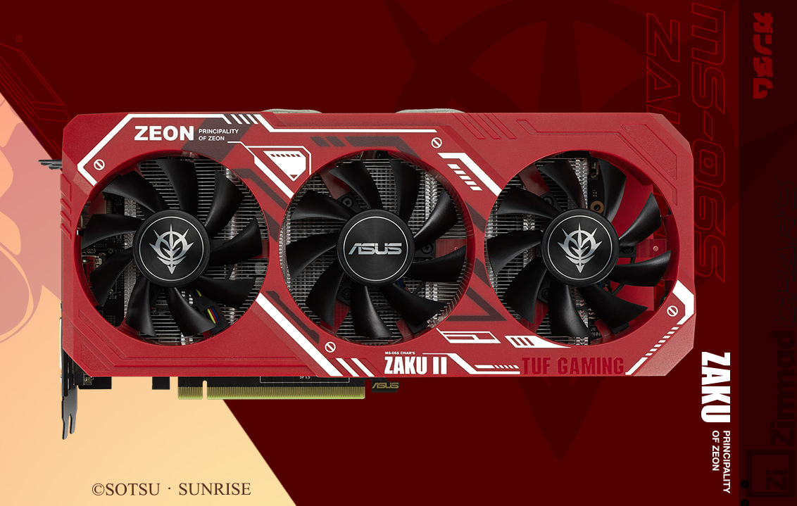 ASUS TUF Gaming X3 GeForce GTX 1660 SuperTM ZAKU II EDITION 6GB