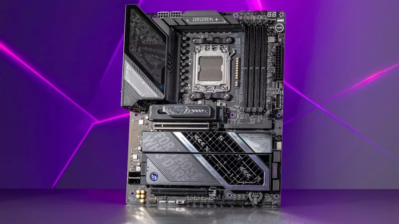 The ROG Crosshair VIII Dark Hero unleashes more power in stealthy