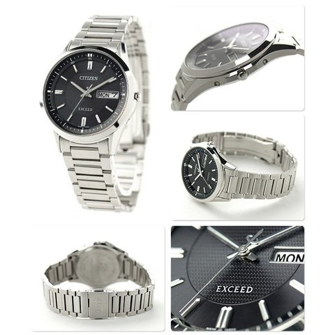 dショッピング |シチズン エクシード デイデイトモデル 電波ソーラー