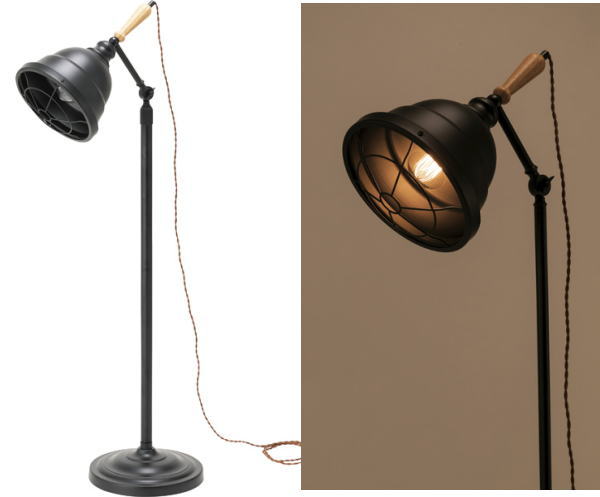 スタジオでつかわれているライトのような インダストリアルなデザイン