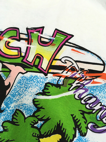 レディース 古着 90s BETTY BOOP ベティ ブープ ビーチ 両面 プリント