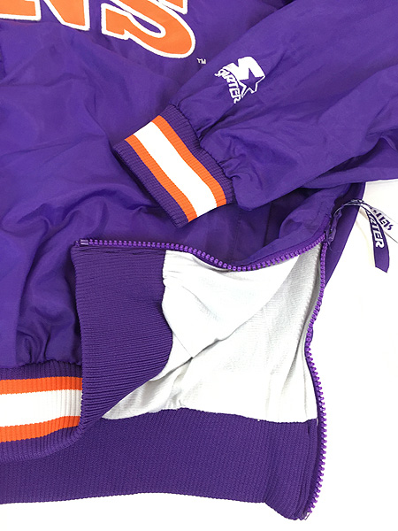 古着 90s STARTER NBA Phoenix Suns サンズ プルオーバー ナイロン