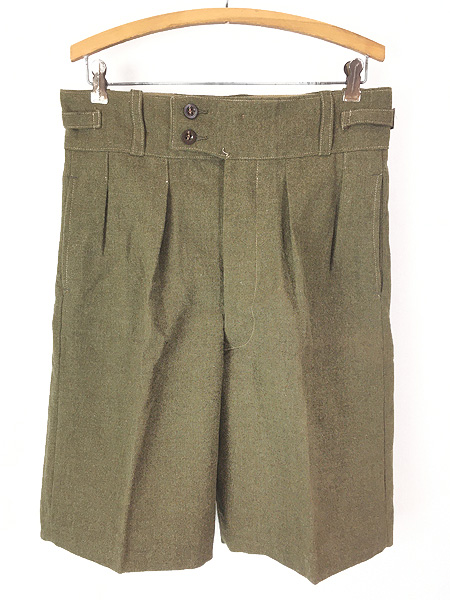 古着 Deadstock!! 50s イギリス軍 ミリタリー メルトン ウール タック