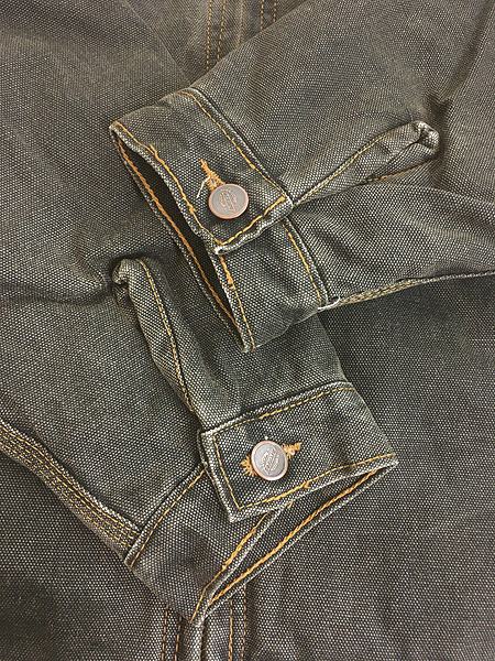 古着 00s- Dickies キルティング ライナー BLK オールブラック ダック