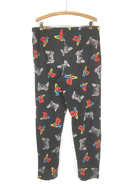 古着 00s SONY Play Station プレステ テレビ ゲーム 総柄 イージー