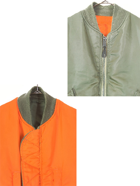 古着 70s CONCORD MA-1 MIL-J-8279E (USAF) ミリタリー リバーシブル