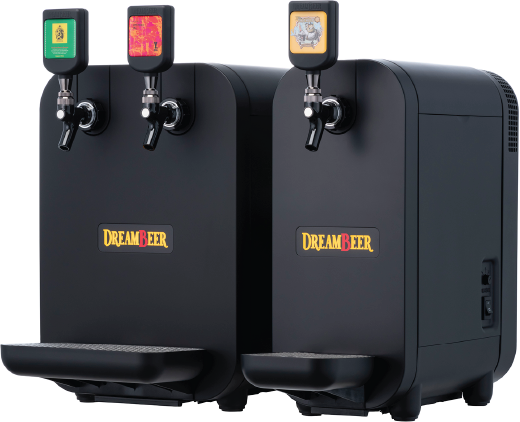 DREAM BEER ビールサーバー 2タップ ブラック BEER SERVER｜DREAMBEER