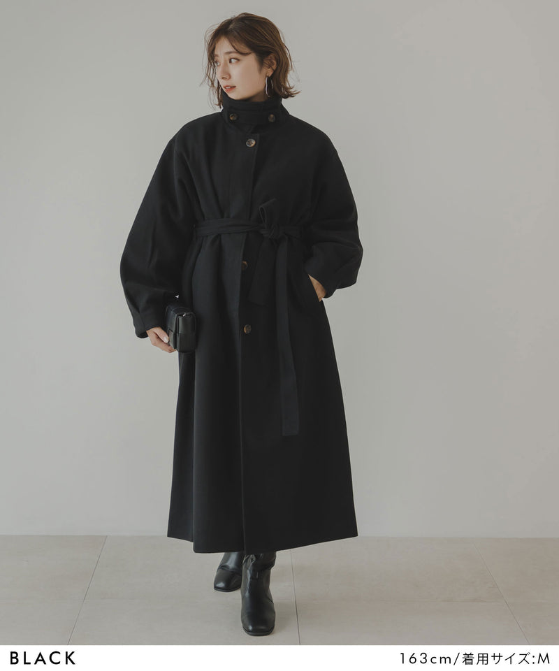 2WAY襟スタンドカラーコート – レディースファッション通販の夢展望
