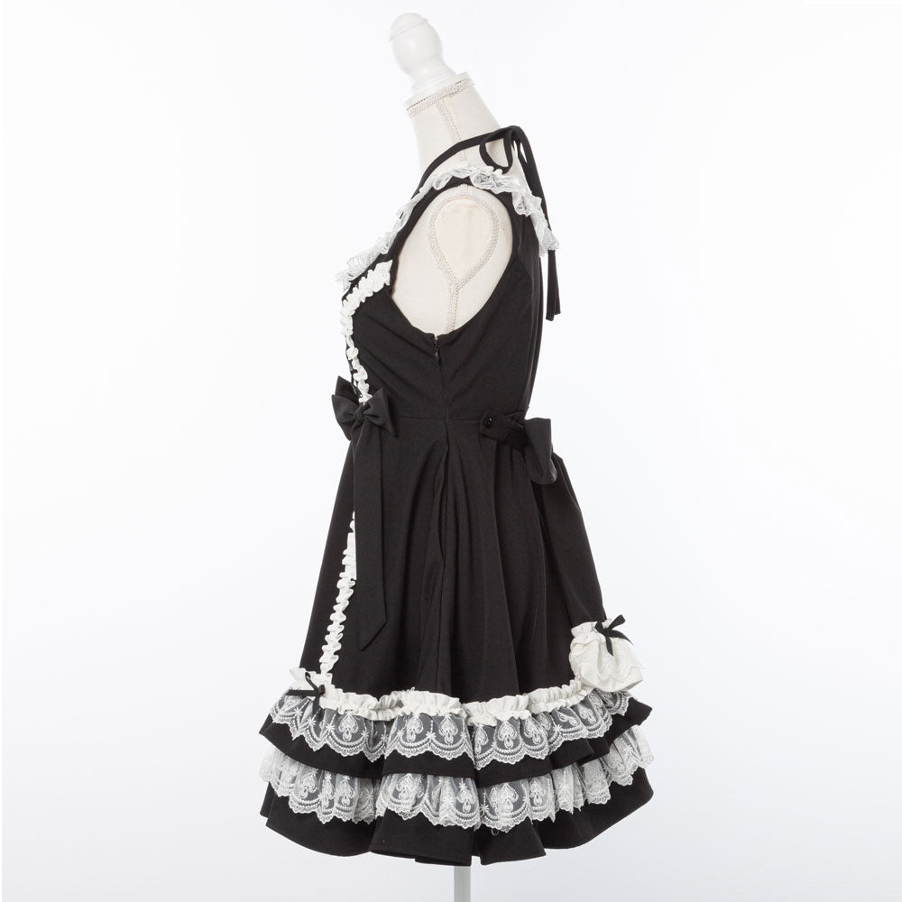 ミルフィーユフリルジャンパースカート middle M-3L – レディース