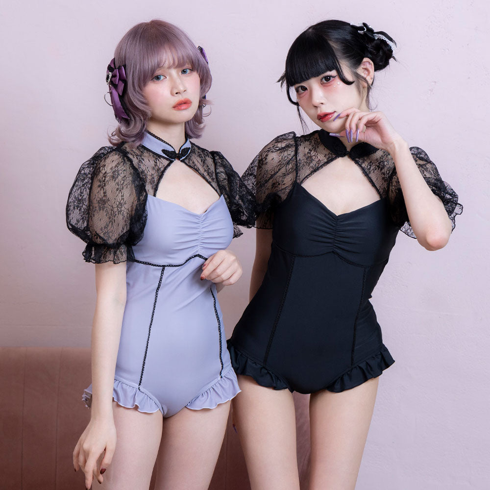 デコルテレースワンピース水着 – レディースファッション通販の夢展望