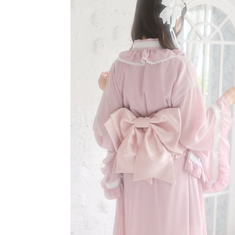 はしごレースフリルロリータ浴衣 – レディースファッション通販の夢