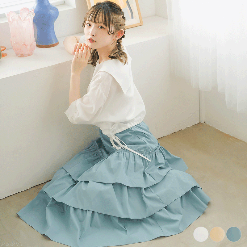 ティアードフリルスカート – レディースファッション通販の夢展望【公式】