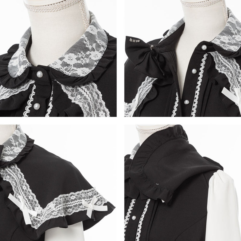 ポンチョ風袖切替ワンピース – レディースファッション通販の夢展望