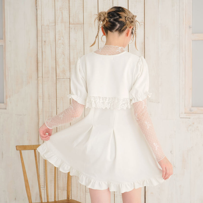 メール便】リボン柄シアートップス – レディースファッション通販の夢