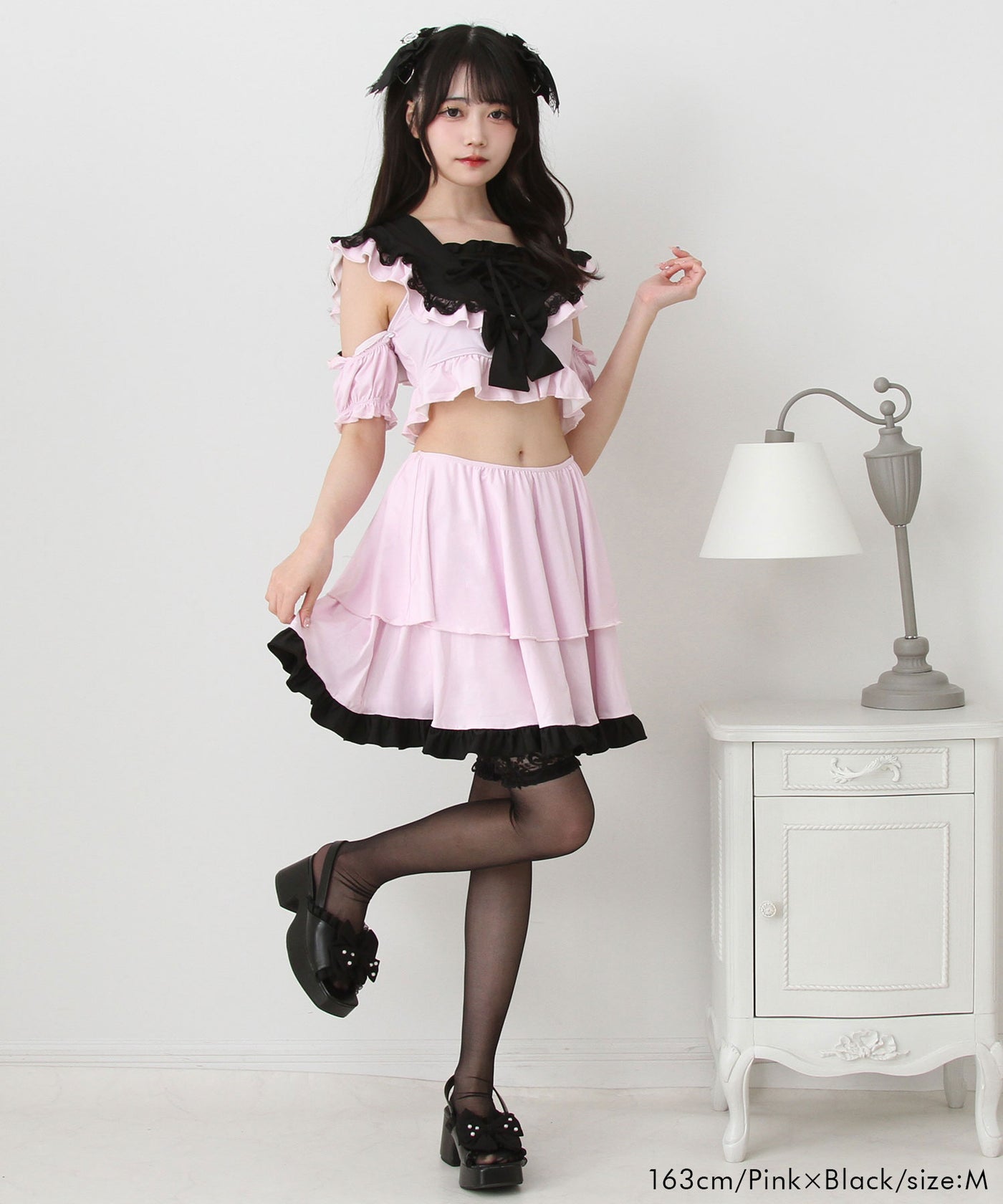 ときめきハートレースフリルセーラー水着 – レディースファッション