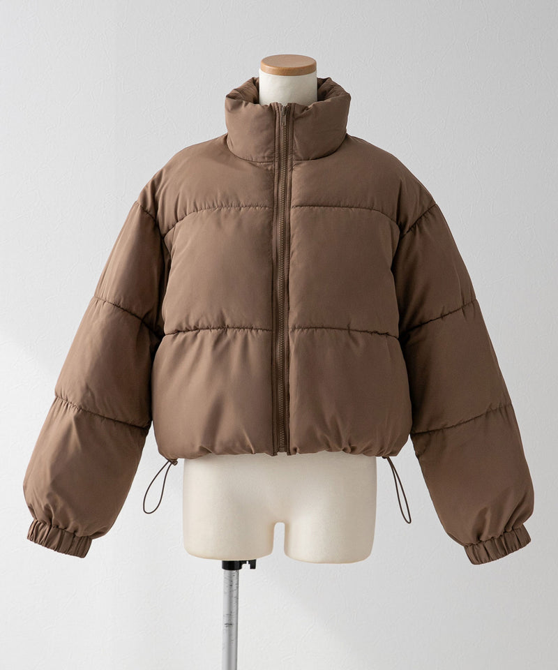 中綿ショート丈ダウンジャケット【コート】 – レディースファッション