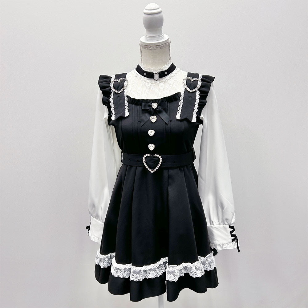 ハートチョーカーベルトレースワンピ – レディースファッション通販の